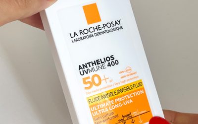 Crema solar facial Anthelios UVMune 400 Fluido Invisible: mi opinión