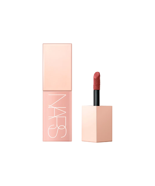 colorete liquido NARS afterglow en el tono Aragon